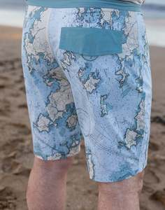 Discount Group: BOI  Nautical Map Boardshorts