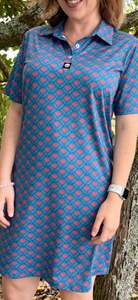 Womens: Womens Golf Polo Dress- Pōhutukawa