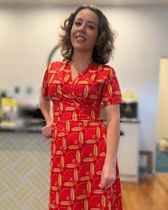 Womens: Pōhutukawa Wrap Dress