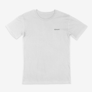 Kamahi Clothing: Kāmahi women's short sleeved t-shirt - white/green