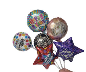 Balloon - Happy Birthday - Kamo Village Florist