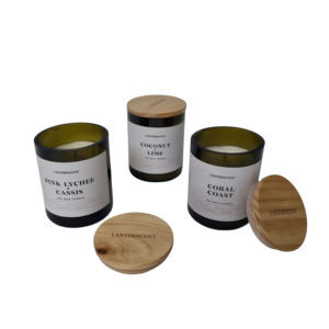 Lantern Cove Jade Candles - Kamo Village Florist