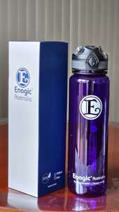 容器: Purple Tall Drinking Bottle 紫色细高还原水瓶