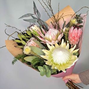 Fresh flowers Kānuka Boutique Florist: Protea Bouquet