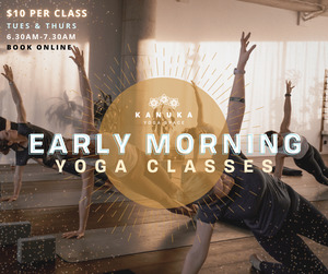Products: Early Morning Classes at Kanuka Yoga Space