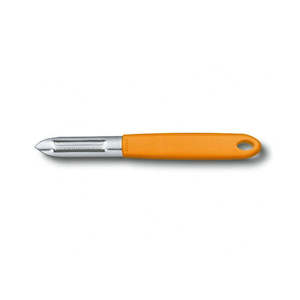 Graters: Potato Peeler Serrated Double Edge Orange