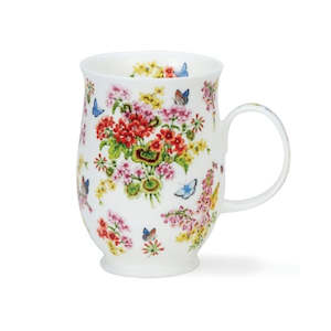 Coffee Tea Accessories: Mug Suffolk Flower Garden Red