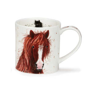 Coffee Tea Accessories: Mug Orkney Shaggy Tails Horse