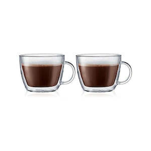 Coffee Cups: Café Latte Cup 2 pieces Double Wall 450ml