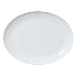 Platters Trays: Oval Platter Merchant White 30cm x 24cm x 2.5cm