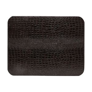 Placemats Coasters: Placemat Chocolate Rectangle 45x35cm