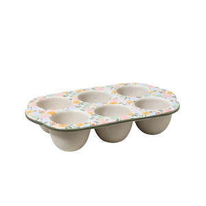 Butter Dishes: Egg Crate Flower Market