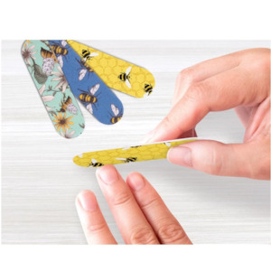 Soaps: Set of 6 Nail Files - Bees