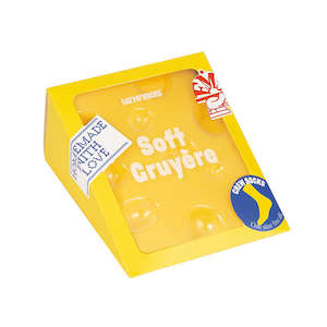 Novelty: Eat My Socks: Socks Soft Gruyere