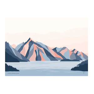 Card - Queenstown Mountains