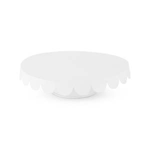 White Metal Cake Stand
