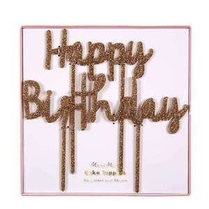 Baking Accessories Decorating: Happy Birthday Acrylic Cake Topper