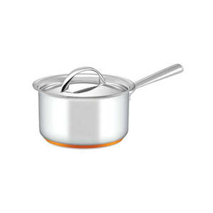Per Vita Stainless Steel Covered Saucepan 18cm/2.8L