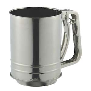 Flour Sifter Stainless Steel 3 Cup