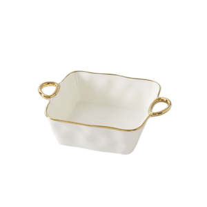 Golden Handles Square Baking Dish 20.3x20.3cm