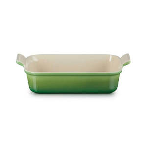 Baking Dishes: Heritage Rectangle Dish Bamboo Green