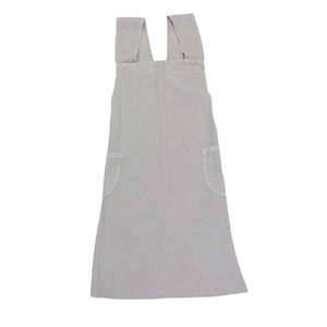French Country Collections: Cross Back Apron Stonewashed Linen