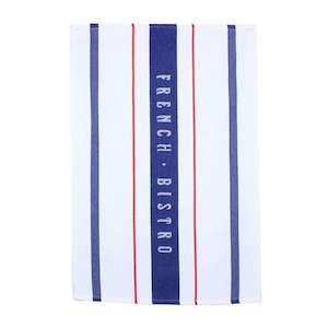 Tea Towel French Bistro Blue