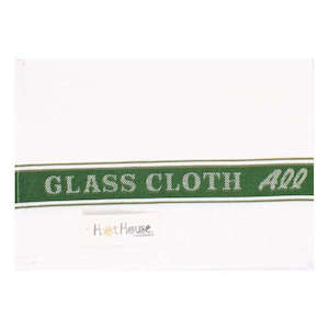 Homewares: Tea Towel Cotton Glass Cloth Green