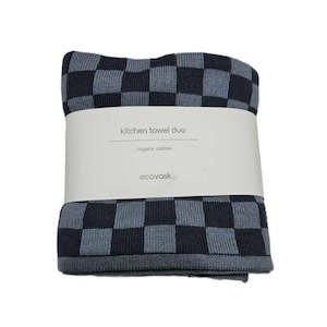 Robes: Kitchen Towel Duo Chequer