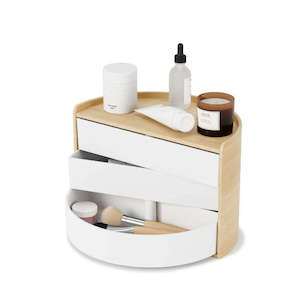 Moona Storage Box White/Natural