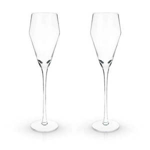 Raye Angled Prosecco Glasses Set of 2