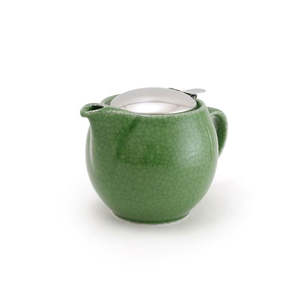 Zero Japan: Teapot 450ml Crackle Green