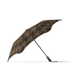 Metro Umbrella Houndstooth Cocoa
