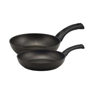 Frying Pans: Per Salute Nonstick Induction Skillet Twin Pack 20/28cm
