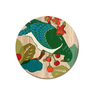 Coaster- Screenprint Kereru