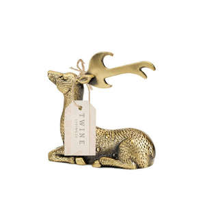 Barware: Gilded Deer Bottle Opener