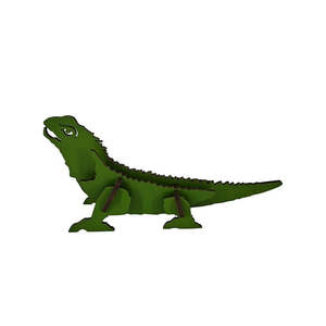 Childrens: Tuatara Flatpack A6 Native Green