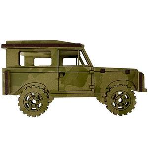 Childrens: Land Rover Flatpack A5 Camo Green