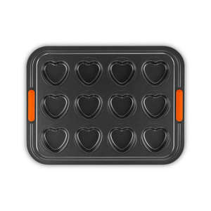 Pans Cake Tins: 12 Cup Mini Hearts Tray