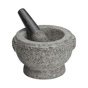 Mortar & Pestle 17cm Rough Granite