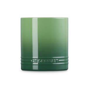 Stoneware Signature Utensil Jar Bamboo Green