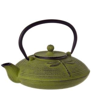 Cast Iron Teapot Dragonfly 770ml Green