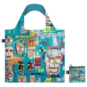 Reusable Bag Basquiat Skull