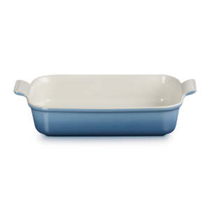 Lecreuset: Heritage Rectangle Dish Chambray