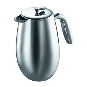 Coffe And Tea: Columbia Double Wall Coffee Maker 8 Cup 1L