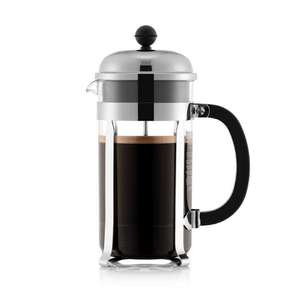 Coffe And Tea: Chambord French Press Stainless Steel 8 Cup 1L