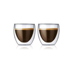 Pavina 2 Pieces Double Wall Extra Small 80ml / 2.5 oz