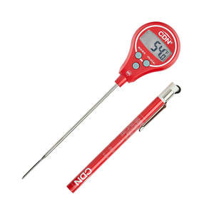 Digital Lollipop Thermometer Field Red