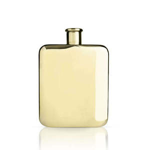 Belmont Gold Plated Flask