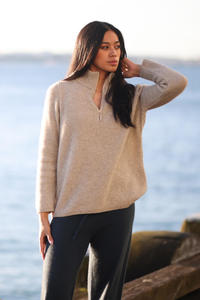 Homepage Collection: Classic Rib Zip Sweater